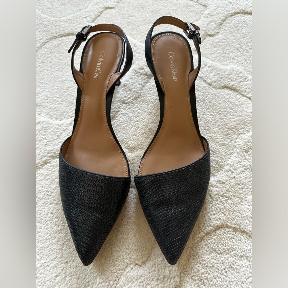 Calvin Klein black heels